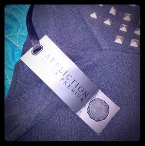 Affliction Shirt For Women/Black/NWT